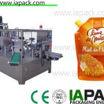 450g honing doypack vloeibare pouch verpakkingsmachines hoge frequentie
