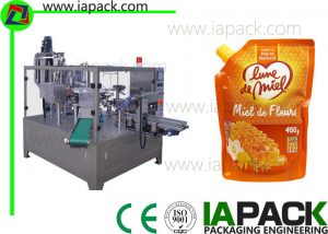 450g honing doypack vloeibare pouch verpakkingsmachines hoge frequentie