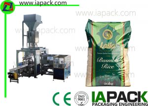 Premade Rice Open Mouth Bagging Machine Automatische Bag Placer