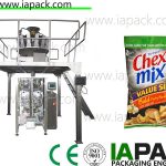 automatische voedsel verpakkingsmachine snacks verpakkingsmachine voor kussenzak kruisje tas