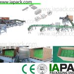 horizontale kartonnen verpakkingsmachine, automatische kartonneermachine
