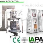 stabilo bag vffs verpakkingsmachine voor koffiebonen quad seal stabilo bagger
